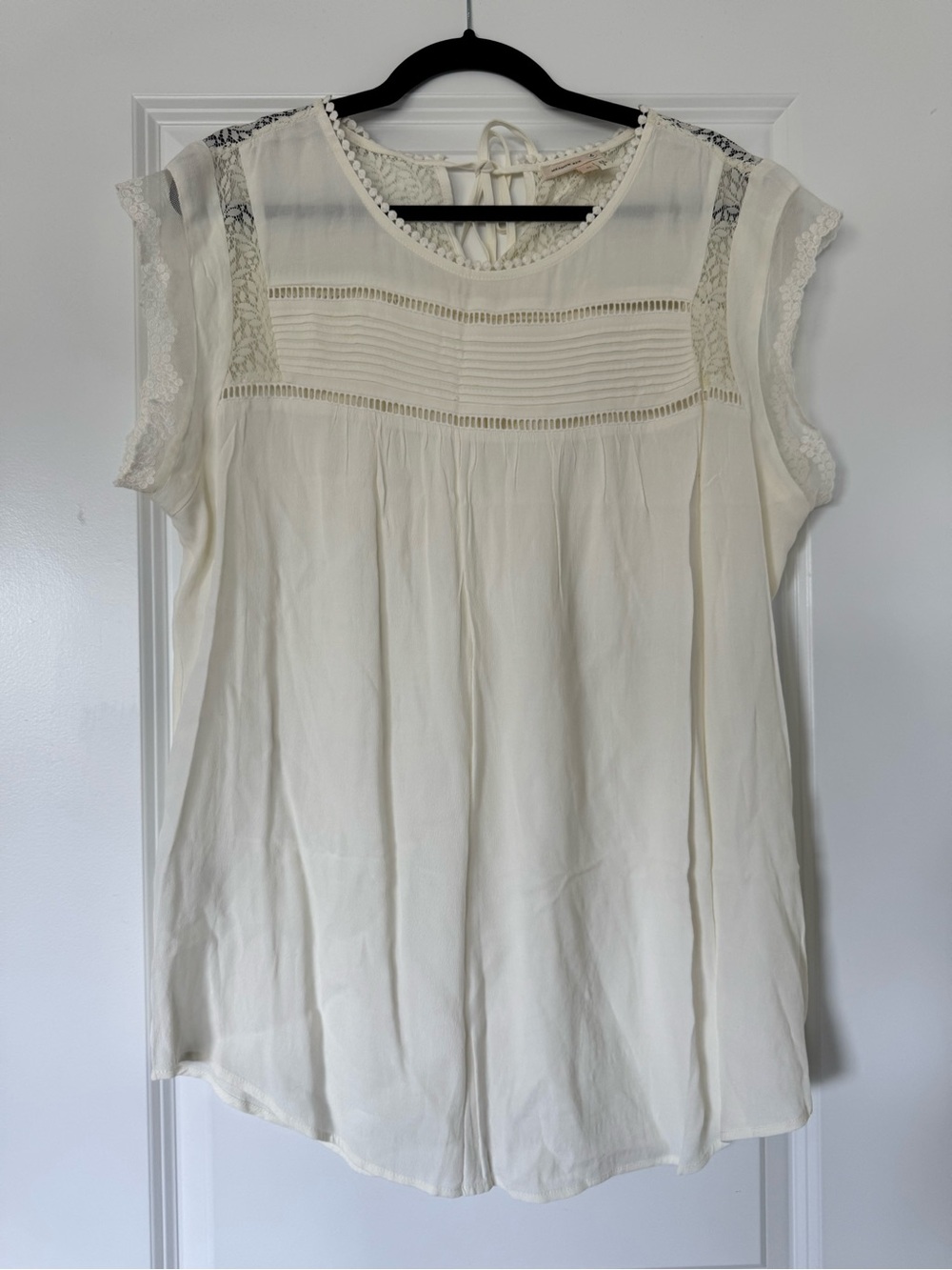 Anthropologie Cream Blouse